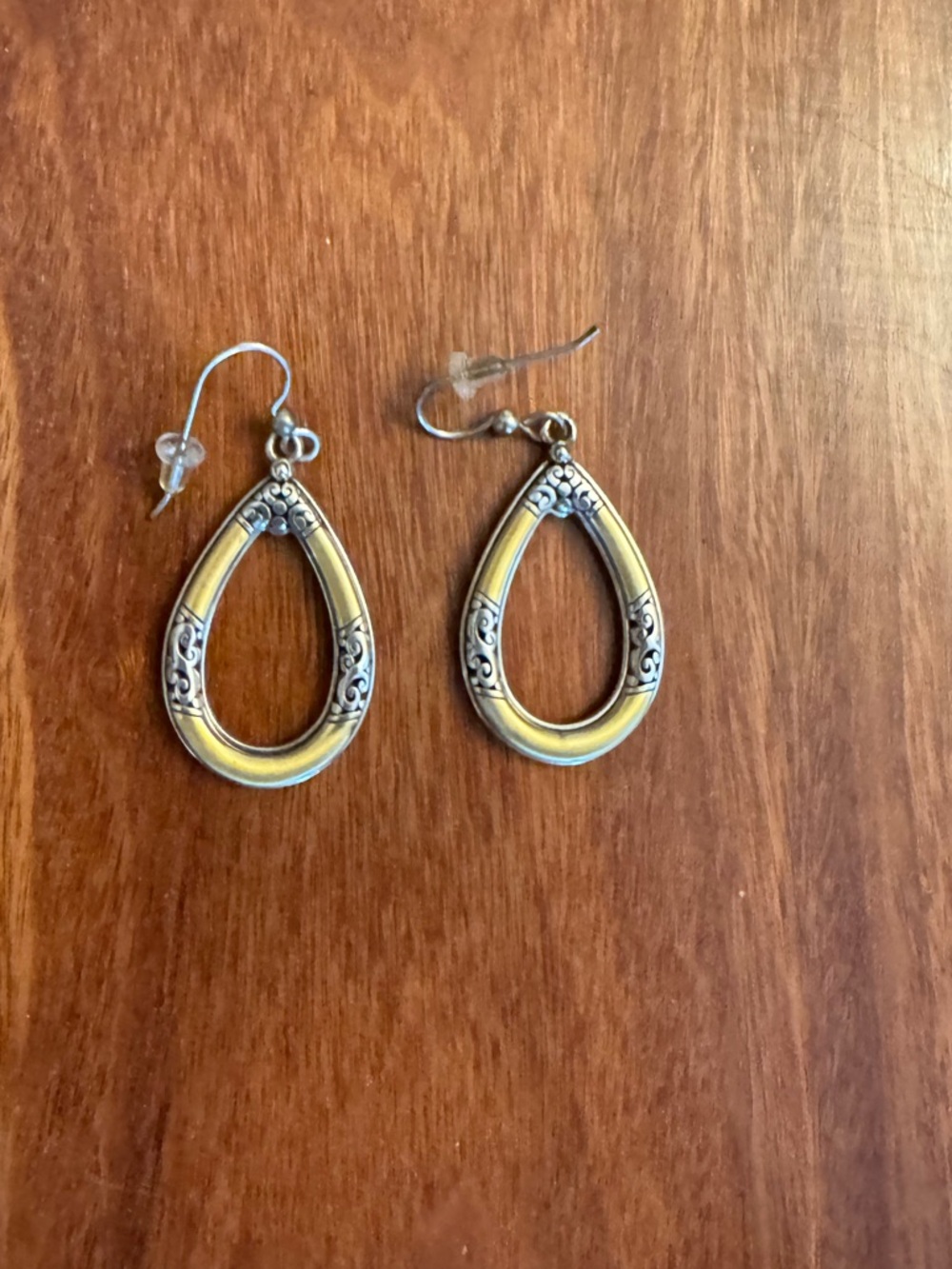 Brighton Gild the Lily Oval Earrings